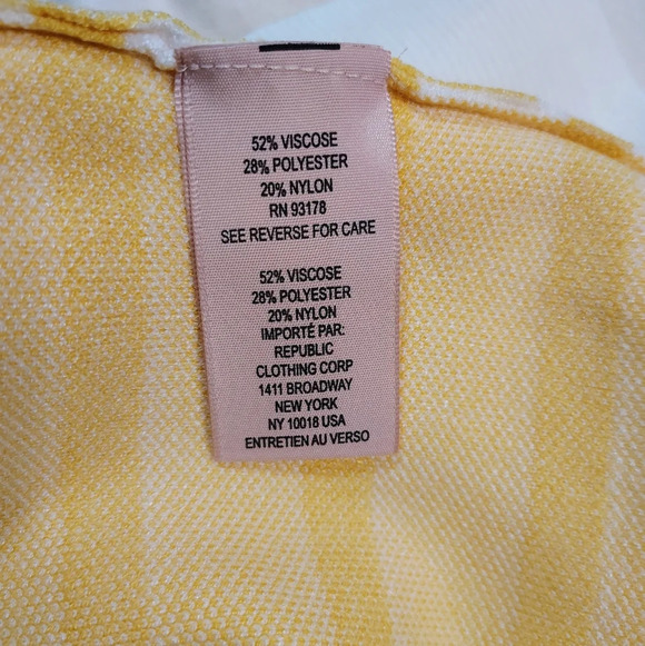 Philosophy women's sweater V neck, knit, pull on, striped, long sleeve, 1X. - Picture 15 of 16